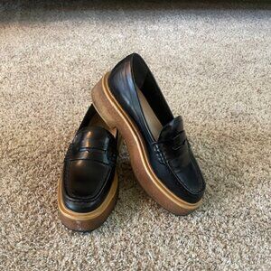 Black Loeffler Randall Penny Loafers